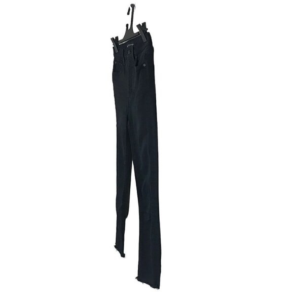 Aritzia Denim Forum Lola High Rise Black Jeans Size 26 - Picture 4 of 7